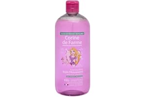 Corine de Farme - Bain Moussant Disney, Raiponce - Gel Douche Freesia pour Enfant dès 3 Ans - Formulation Clean Beauty, Fabrication 100% Française - 500 ml