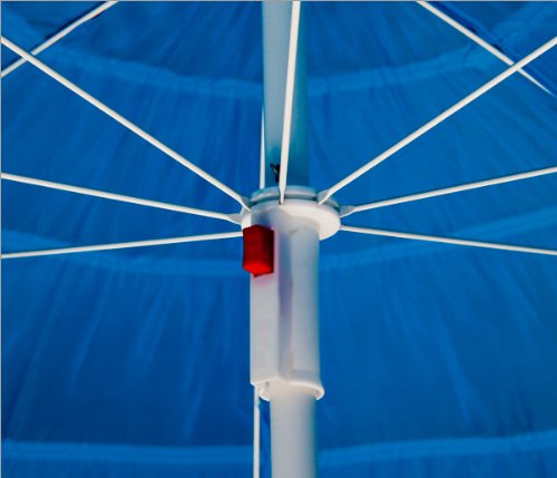 DEMA Hawaii Strohschirm blau 160 / UV30 - 5