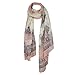 Produktbild Tangda Damen Schal Paris Garne Schal mit Eiffelturm-Muster Lange Scarf Shawl Tuch