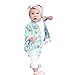 Produktbild Mutter und Tochter Kleid, Oyedens Partnerlook Familie Shirtkleid Strandkleid Summer Dress Freizeitkleid Mädchen Kleider Damen Baby Outfit Mädchen Matching Familien Kleidung (100, Grün)