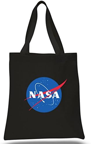 NASA Cotton Tote hand space crew astronaut mission ECO canvas geek shoulder bag