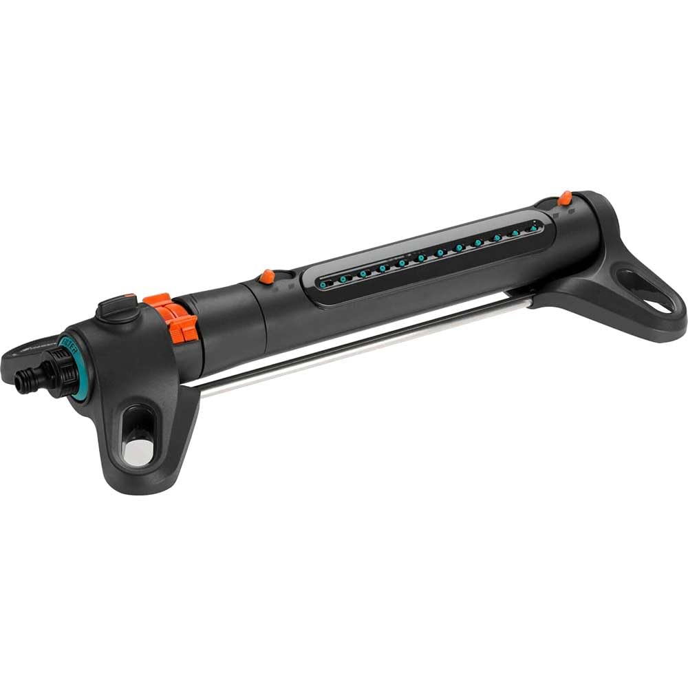 Gardena G18710-34 Oszillierendes Beregnungsset Aquazoom S Anpassbar an Gärten von 9 bis 150M2 Bre...