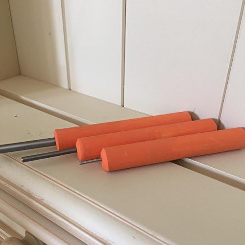 Paper Bead Roller Tools Making Orange Set of 3