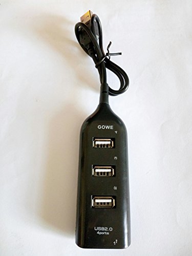 GOWE gwe-2288881 – USB 2.0 (4 Port Hub, Plug & Play), Schwarz - 4