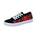 Produktbild Herren Schuhe Sneaker Wanderschuhe Outdoorschuhe Beiläufige Graffiti Druck niedrige Knöchel Spitze Oben Flache Fersen Sport Schuhe der Männer
