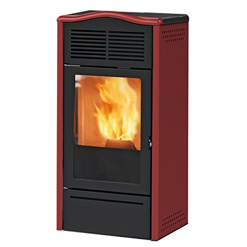 Italiana Camini 805030 ITC Piro Plus Pelletofen Stahl Bordeaux [EEK: A+]
