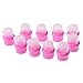 V-EWIGE 10PCS Fashion Women Nails Wearable Nail Soak Soaker Polish Remover Acrylic Gel Manicure Art Set