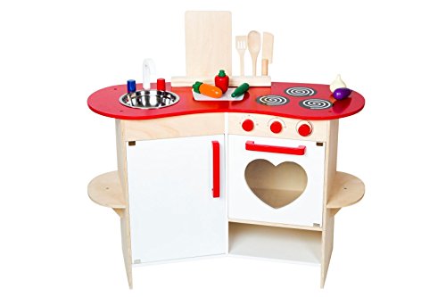 Preisvergleich Produktbild Glow2B Germany 1000513 - Küche mit Herz, rot