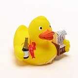 Badeente City Duck Sylt | Quietscheente | Duckshop | L: 8 cm