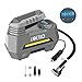 Produktbild LOETAD Luftkompressor 12V tragbar Auto Luftpumpe Kompressor 150 PSI Aufladbar mit LED Lampe Selbstabschaltung große LCD-Anzeige für Automobil Fahrrad Ball Ballon (Verpackung MEHRWEG)