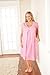 Pink Dottie Large Maternity & Breastfeeding Nightie