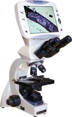 Daray Digital Biological Microscope, LCD Display & Binocular Sight - VISION600