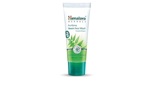 himalaya purifying neem face wash 15ml