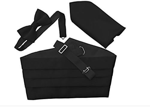 Belt Set of smoking, pochettre Bow and Black