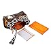 TRIXES Giraffe Baby Changing Bag Including Changing Mat and Clear Accessory Bag