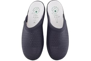 escoolers Calzado Anatómico de Trabajo Estilo Zueco o Zapatilla con Cierre de Velcro - Muy Cómodas - Made In Spain.