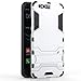 Produktbild Huawei P10 Hülle, Cocomii Iron Man Armor NEW [Heavy Duty] Premium Tactical Grip Kickstand Shockproof Hard Bumper Shell [Military Defender] Full Body Dual Layer Rugged Cover Case Schutzhülle (Silver)