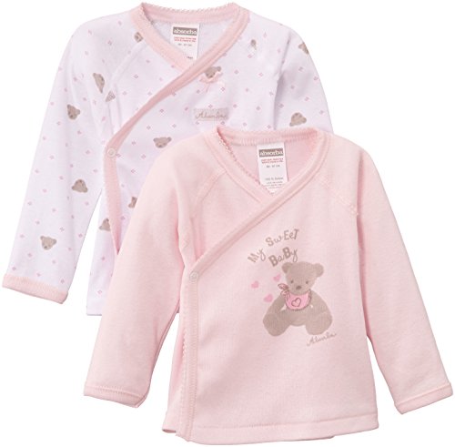 Absorba Underwear Baby-Girls My Sweet Baby Fille Vest, Light Pink, 3-6 Months (Manufacturer Size:3 Months)
