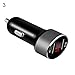 Produktbild YUnnuopromi 5V 2.1 a LED Digital Display Dual USB Zigarettenanzünder Auto Ladegerät für iPhone