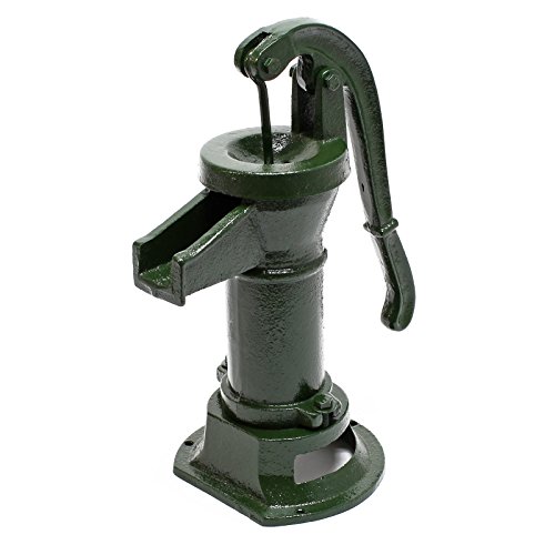 Preisvergleich Produktbild Nostalgie Schwengelpumpe V3 aus Gusseisen 22l / min Gartenpumpe Handschwengelpumpe Handpumpe Hofpumpe