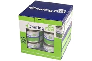 Sterling Saver 12 x 3.5 Hour Chafing Dish Fuel Gel Cans (12)