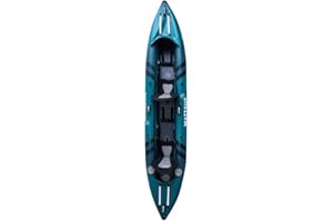 Kayak Gonflable Wattsup COD 2 Places - 410x85 cm (13'4" x 33") - PVC laminé + Dropstitch - Pack Complet - Max 220 kg