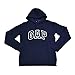 Produktbild GAP Damen Fleece Arch Logo Pullover Hoodie (Medium, Blau)