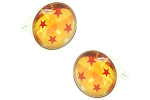 MasGemelos - Gemelos Dragon Ball 4 Estrellas Cufflinks