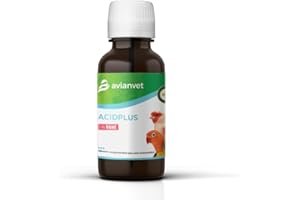 Avianvet Acidplus | Complément Alimentaire Liquide à Base d'acides organiques pour Oiseaux | Aide à éliminer Les bactéries et Les Champignons – 150 ML