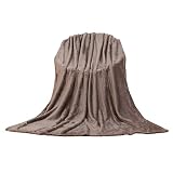 Manta Polar Sofá Cama Viaje para Salón Habitación Coche, 240g/m²...