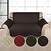 Produktbild HDM Soft-Touch 2-Sitzer 167x112 cm Sofaüberwurf Sesselschoner Sofaschoner Sesselschutz Kindersofa Decke aus 100% PP Baumwolle in Kaffeebraun