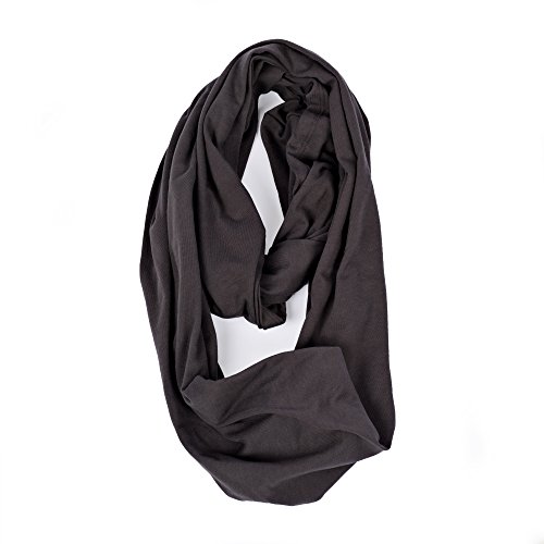 Itzy Ritzy Nursing Happens Infinity Breastfeeding Scarf (Steely Nights)