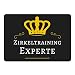 Produktbild Mousepad Zirkeltraining Experte schwarz