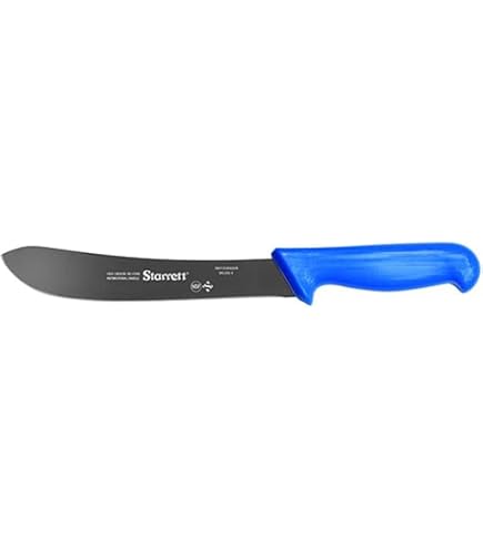 Starrett Coltello Da Disossamento Chef 5" (130mm) - Lama Stretta E Curva, Manico Giallo Antimicrobico (BKY106-5)