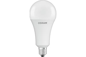 OSRAM LED Star Classic A200 Lampadina smerigliata, Base E27, 3452 lumen, Sostituzione di lampadine convenzionali da 200W, Bianco caldo (2700K), 18.4 x 9 x 9 cm, Confezione da 1