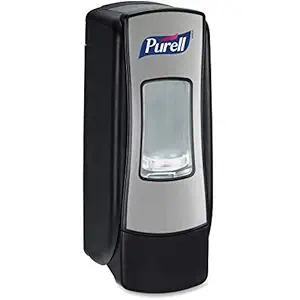 Purell 8728-06 ADX-7 Brushed Chrome Compact Dispenser, 700mL Capacity
