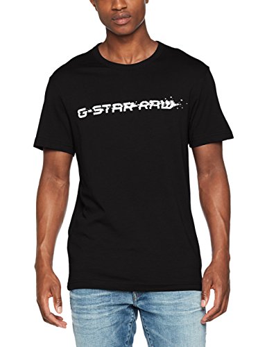G-STAR RAW Herren T-Shirt Chule Regular RT S/S, Schwarz (Black 990), X-Large G-STAR RAW Herren T-Shirt Chule Regular RT S/S, Schwarz (Black 990), X-Large