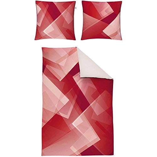 Preisvergleich Produktbild Irisette Juwel-K 8865-60 Mako-Satin Bettwäsche 135x200 + 1x 80x80 Samba