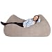 Produktbild Lounge Pug, Riesen Sitzsack Couch, Sitzsack Sofa, Cord Nerzfarben