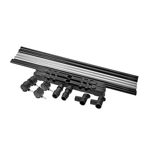 qobobo® Kleiderständer Rollgarderobe ausziehbar rollbar Garderobenständer Kleiderstange Wäscheständer Teleskopgarderobe Klappständer Wäschetrockner auf Rollen Kleiderstange mit Schuhablage, schwarz - 5
