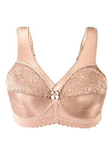 Glamorise Damen, Gepolstert, BH, Glamorise MagicLift Full Figure Support Bra - 2