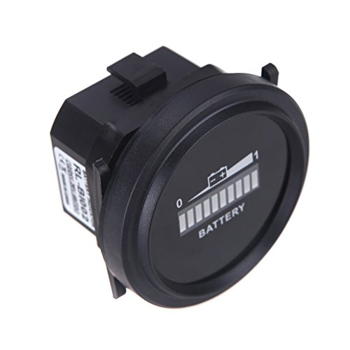KKMOON Digitale LED Batteriestatus Ladeanzeige Batterieanzeige 12V / 24V / 36V / 48V / 72V - 4