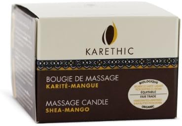 Karethic Sensual Shea and Mango Massage Candle - 100ml