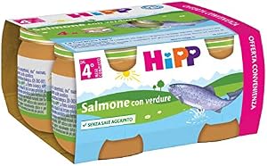 Hipp Salmone Con Verdure Senza Glutine 4x80g