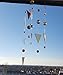 Produktbild Mobile, Windspiel mit Glaselementen in braun, Größe 41 x 3 x 105 cm