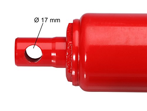 Hydraulikzylinder 8t Hub 495 mm mit Doppelpumpe Ersatzteil Werkstattkran - 3
