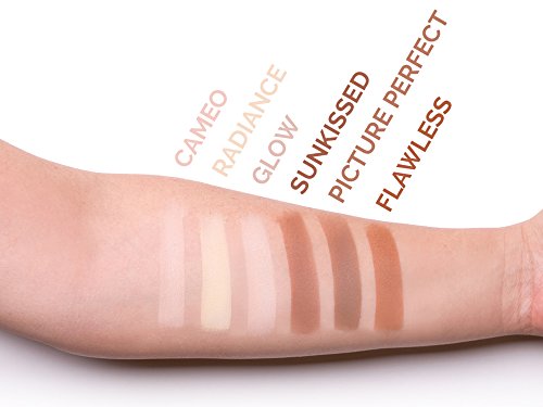 Aesthetica Cosmetics Contour und Highlighting Powder Foundation Palette / Contouring Makeup Kit; leicht zu befolgende Schritt-für-Schritt-Anleitung inklusive - 6