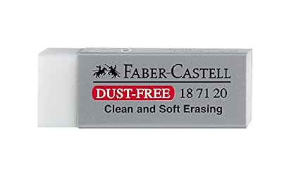 Faber-Castell 187120 Gomme "DUST-FREE" blanc