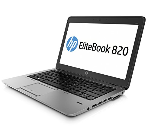 HP EliteBook 820 G2 Notebook Laptop  Silver  -  Intel Core i5-5200U 2 7 GHz  4 GB RAM  256 HDD  Windows 7 Professional 