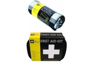 AA Travel Fleece Blanket with AA First Aid Kit